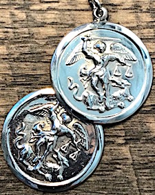 Sterling Silver Saint Michael Pendants