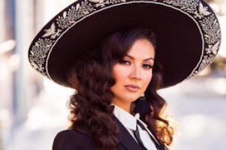 image of the very beautiful Susie Garcia with sombrero