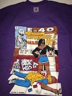 "E-40 Captain Save a Hoe" Sweat Shirt - XL